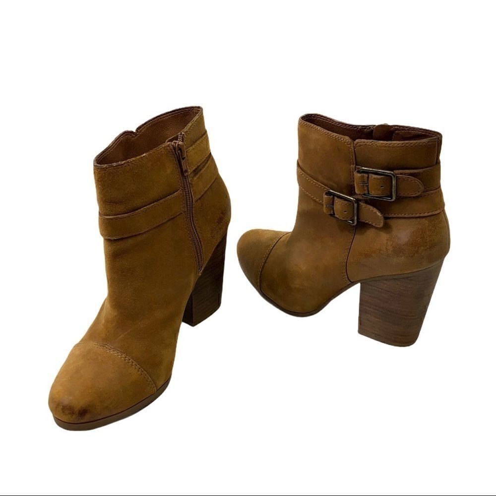Lucky Brand Laureen Booties Size 8